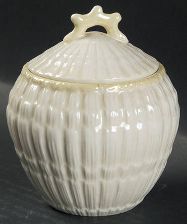 Limpet Yellow Sugar Bowl & Lid