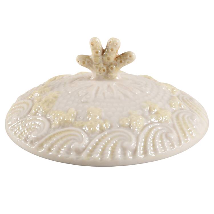 New Shell Yellow Lid for Biscuit Barrel