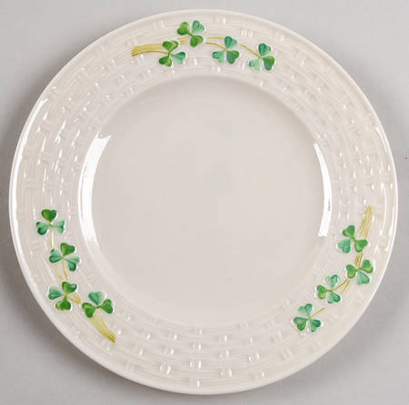 Shamrock Salad Plate