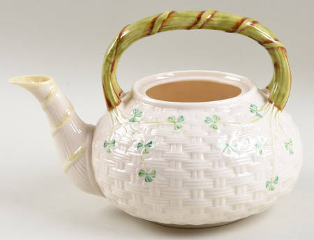 Shamrock Teapot No Lid