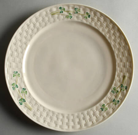 Shamrock Dinner Plate