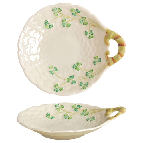Shamrock Handled Butter Server
