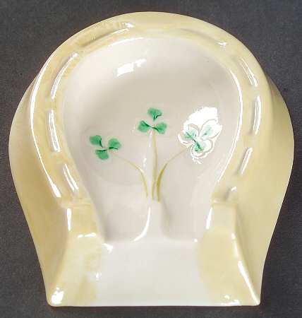 Shamrock 4" Horseshoe Ashtray