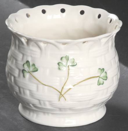 Shamrock 3" Pierced Votive Candleholder