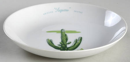 Arizona Cactus Coupe Soup Bowl