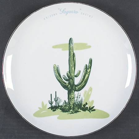 Arizona Cactus Dinner Plate