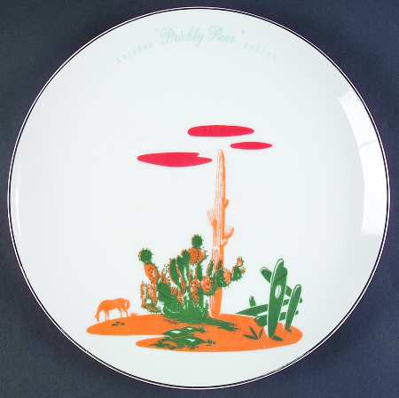 Arizona Cactus Dinner Plate