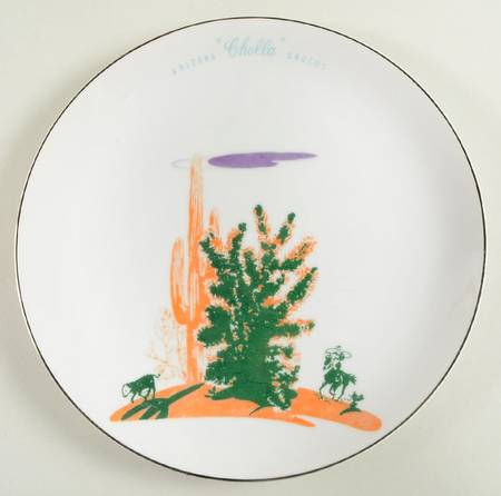 Arizona Cactus Dinner Plate