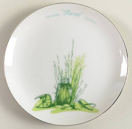 Arizona Cactus Bread & Butter Plate