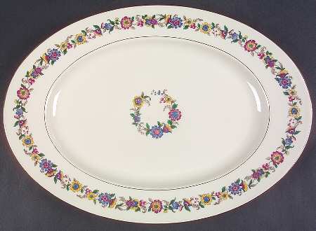 BOH20 15" Oval Serving Platter by Bohemia Ceramic Works