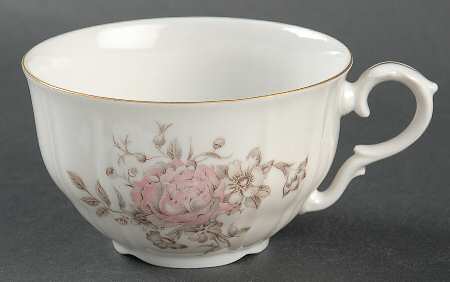 Maria (Embossed Scroll Edge) Flat Cup