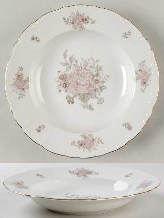 Maria (Embossed Scroll Edge) Rim Soup Bowl