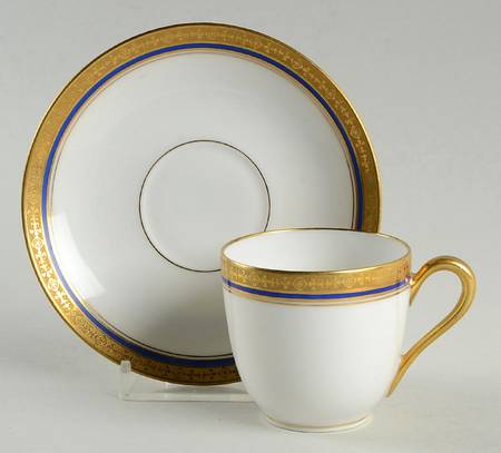 Rivoli Flat Demitasse Cup & Saucer Set