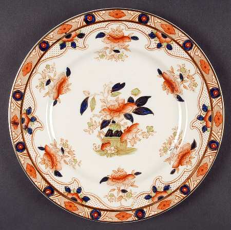 Old Derby Salad Plate