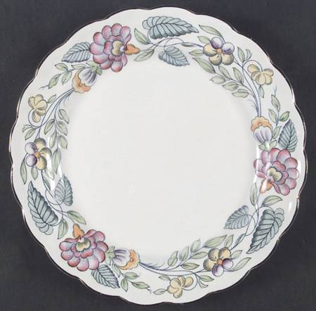 Mayfair (Pink &amp; Yellow Flowers) by Booths