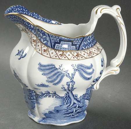 Real Old Willow Blue 28 Oz Pitcher