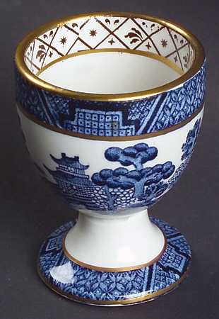 Real Old Willow Blue Single Egg Cup