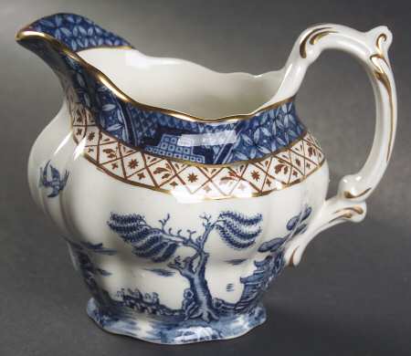 Real Old Willow Blue Creamer