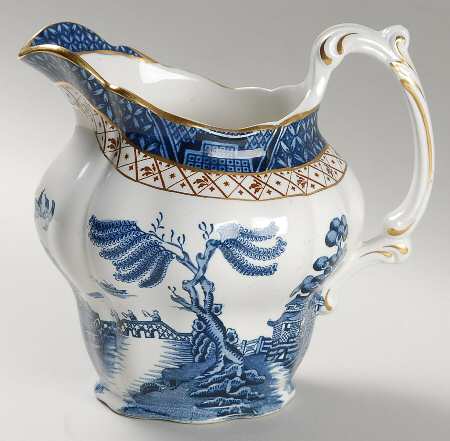 Real Old Willow Blue 20 Oz Pitcher
