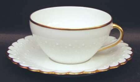 Aurore Flat Cup & Saucer Set