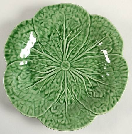 Cabbage Green Luncheon Plate