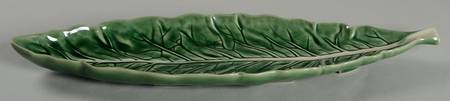 Cabbage Green 16" Oval Serving Platter
