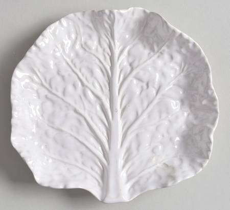 Cabbage White Bread & Butter Plate