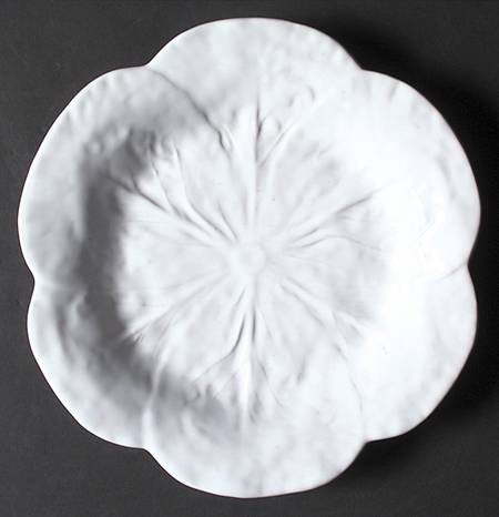 Cabbage White Luncheon Plate