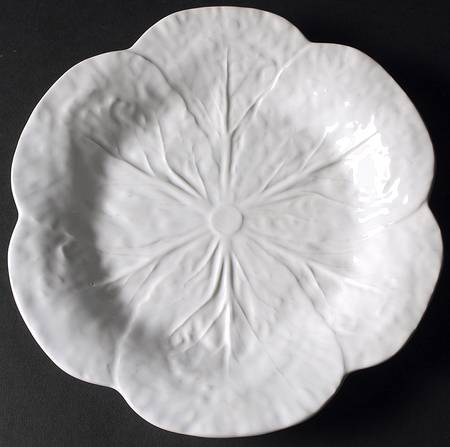 Cabbage White Salad Plate