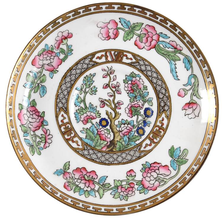 Indian Tree Saucer by Bridgwood & Son