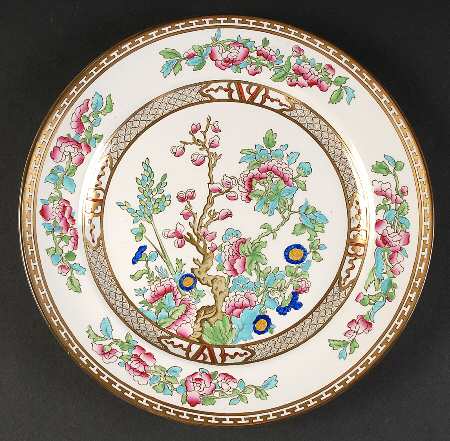 Indian Tree Luncheon Plate by Bridgwood & Son