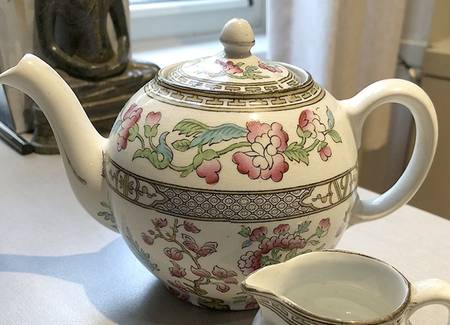 Indian Tree Teapot & Lid