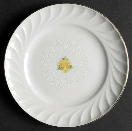 Bridal Bouquet Bread & Butter Plate
