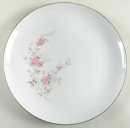 Pink Rose 12" Chop Plate (Round Platter)