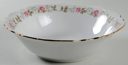 Spring Garden 9" Round Vegetable Bowl