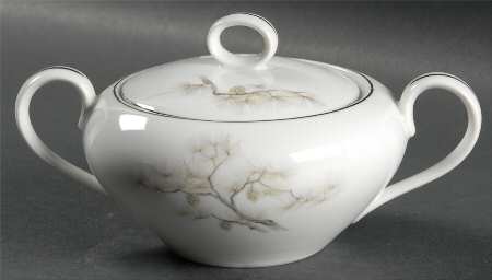 Winter Pine Sugar Bowl & Lid