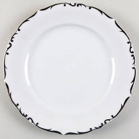 Silver Queen Salad Plate