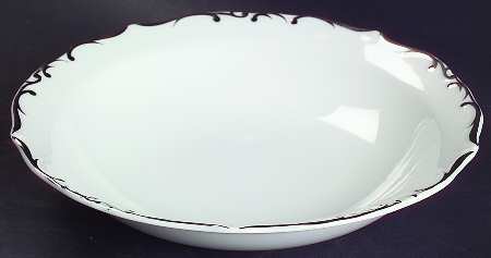 Silver Queen Rim Soup Bowl