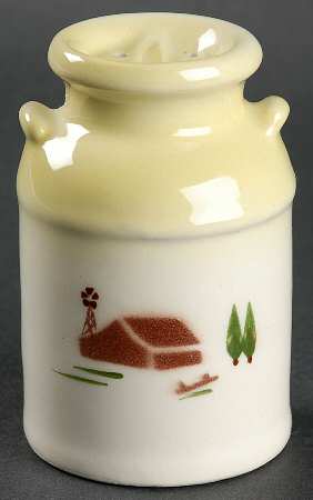 Harvest (Yellow Trim) Pepper Shaker
