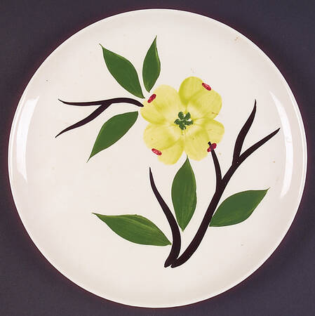 Dixie Dogwood by Blue Ridge Southern Pottery