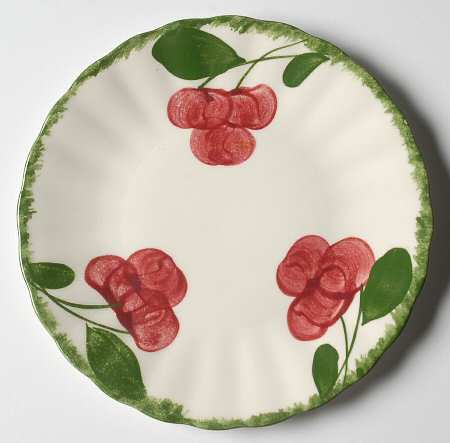 Cherry Coke Bread & Butter Plate