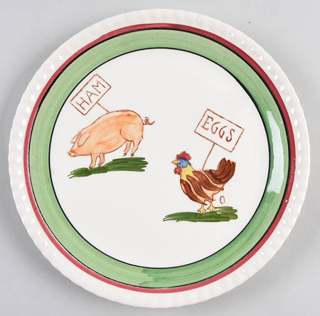 Ham 'N Eggs by Blue Ridge Southern Pottery