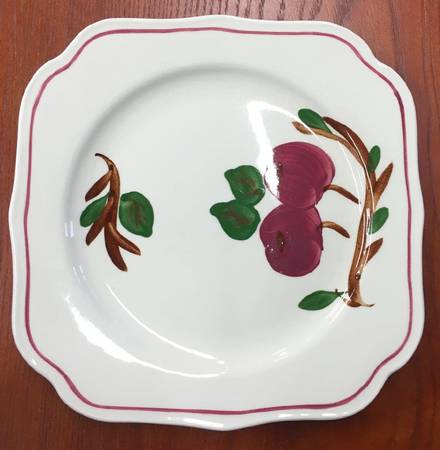 Mountain Crab Square Salad Plate