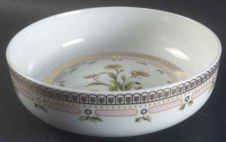 Floral Potpourri 9" Salad Serving Bowl