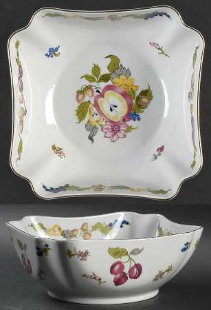 Garden of Eden 7" Square Vegetable Bowl