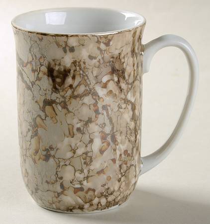 Marble Ware Brown Mug