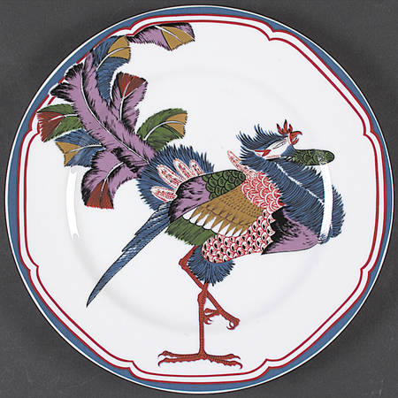 Oriental Peacock by Georges Briard