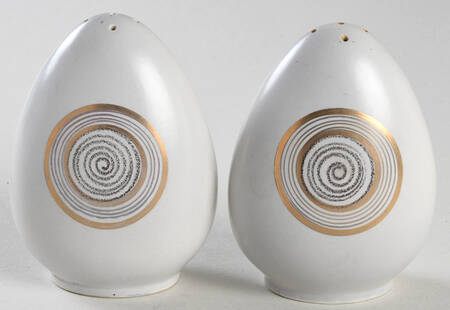 Roman Coin Salt & Pepper Set