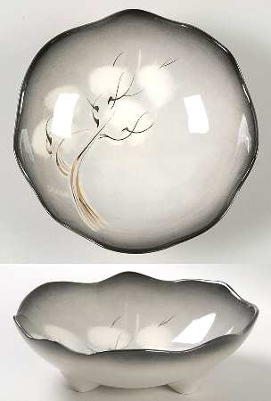 Smoke Tree Black Gray Fruit/Dessert (Sauce) Bowl