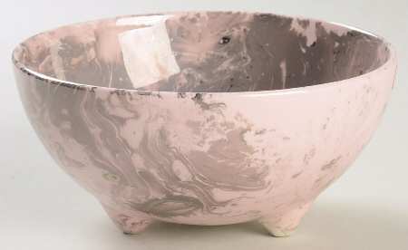 Surf Ballet (Pink & Platinum) Coupe Soup Bowl